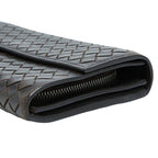 Bottega Veneta Intrecciato Wallet Brown Leather — view 4