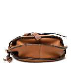 Loewe Anagram Gate Crossbody Shoulder Bag Brown Leather — view 3