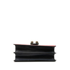 Gucci Bamboo Dionysus 2-Way Shoulder Bag Navy Green Red Leather — view 3