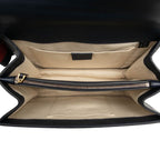 Gucci Bamboo Dionysus 2-Way Shoulder Bag Navy Green Red Leather — view 4
