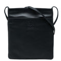 Loewe Anagram Crossbody Shoulder Bag Pochette Black Leather