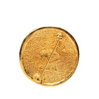 Chanel 31 Rue Cambon Logo Round Brooch Gold Plated — view 2