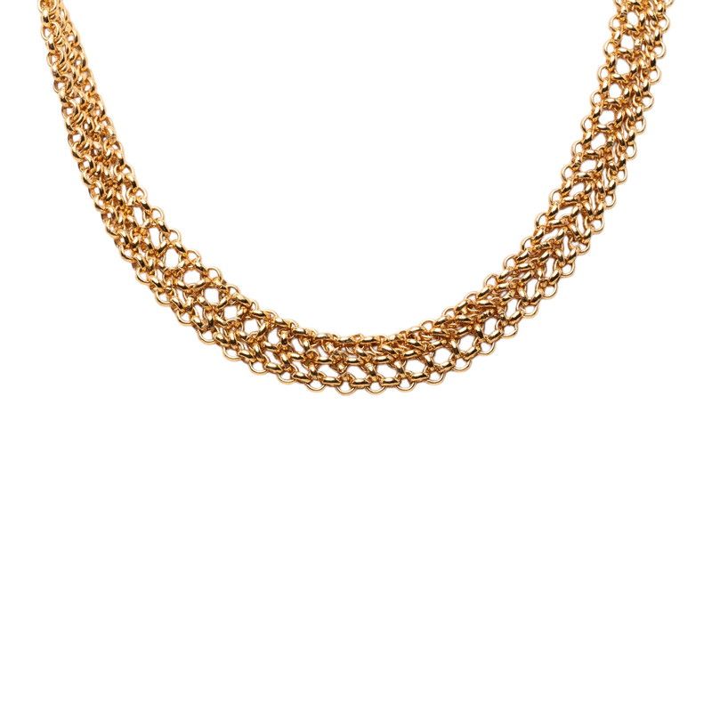 Chanel Chain Necklace Gold Plated — view 2