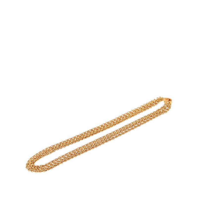 Chanel Chain Necklace Gold Plated — view 3