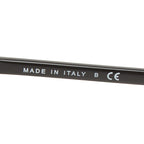 Chanel CC Logo Sunglasses Black Acetate Eyewear — view 7