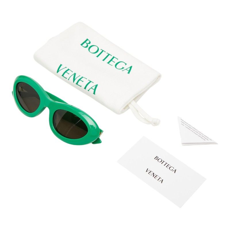 Bottega Veneta Logo Oval Eyewear — view 8