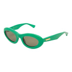 Bottega Veneta Logo Oval Eyewear