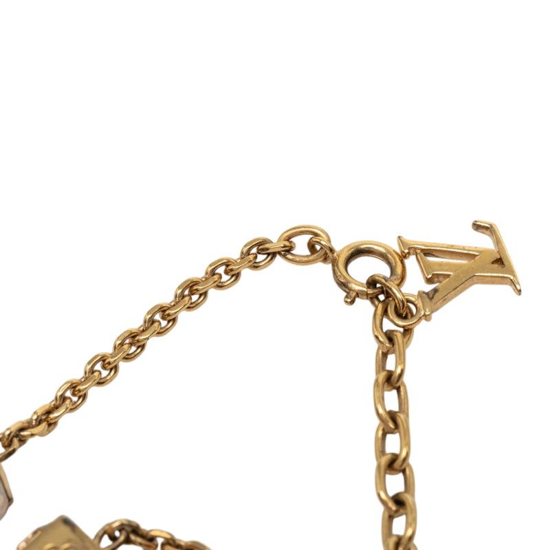 Louis Vuitton Bracelet Gambling Gold Plated — view 5