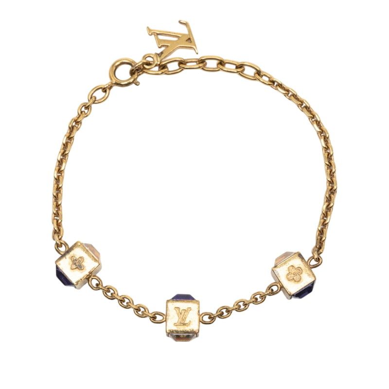 Louis Vuitton Bracelet Gambling Gold Plated
