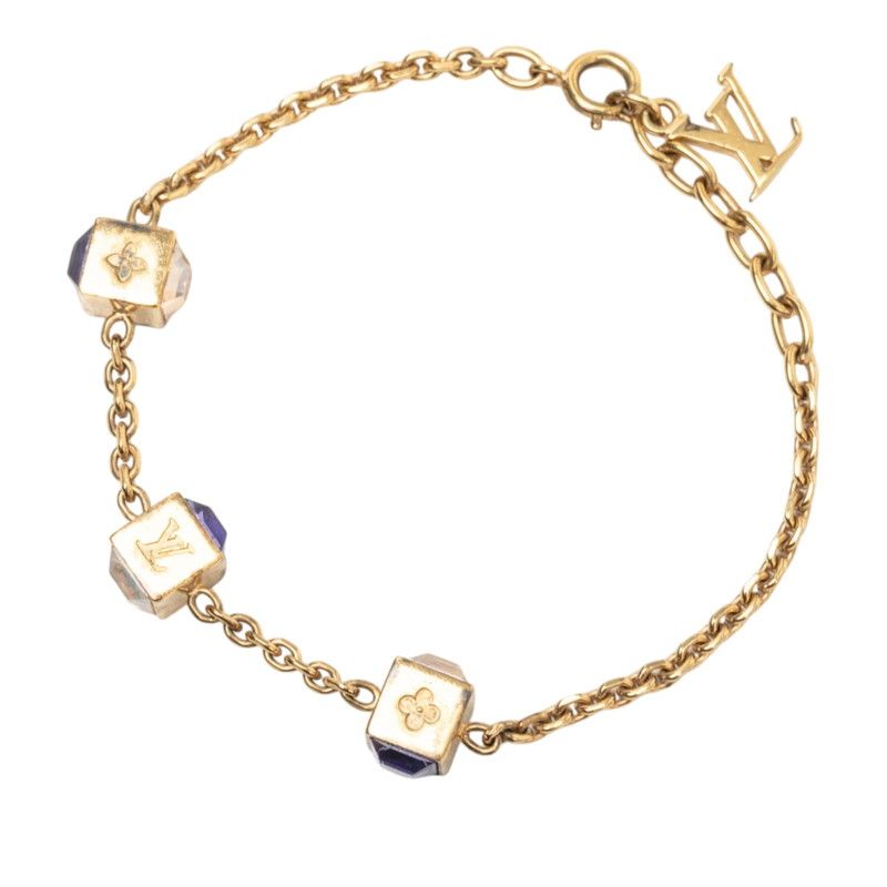 Louis Vuitton Bracelet Gambling Gold Plated — view 2