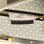 Fendi Peekaboo Large Shoulder Bag 2-Way White Ivory Enamel — view 8