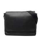 Louis Vuitton Taiga Roman MM Shoulder Bag Boreal Dark Navy Leather
