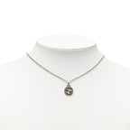 Gucci Interlocking Necklace Silver — view 6