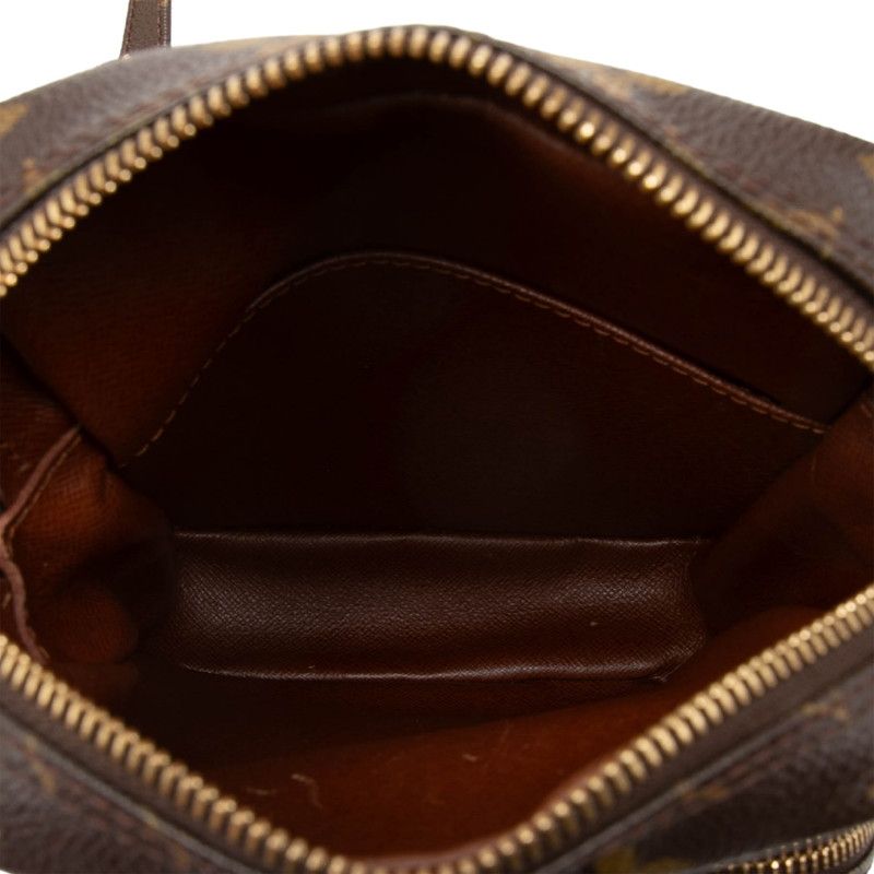 Louis Vuitton Monogram Amazon Crossbody Shoulder Bag Brown Leather — view 5