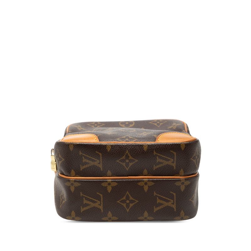 Louis Vuitton Monogram Amazon Crossbody Shoulder Bag Brown Leather — view 3