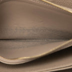 Louis Vuitton Monogram Empreinte Zippy Wallet Zip Around Tourtel Cream Beige — view 5