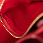 Celine Classic Box Small Shoulder Bag Red Leather — view 6