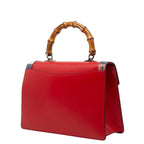 Gucci Bamboo Coral Snake Lilith 2-Way Shoulder Bag Red Leather — view 2
