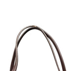 Louis Vuitton Damier Neverfull MM Shoulder Bag Tote Brown Leather — view 4