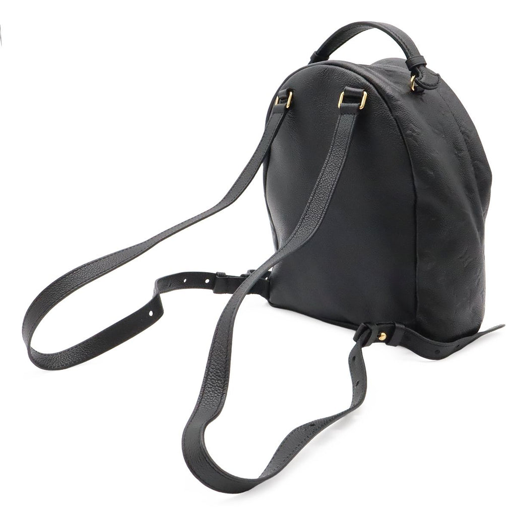 Louis Vuitton Monogram Empreinte Sorbonne Backpack Mini Noir Black — view 2