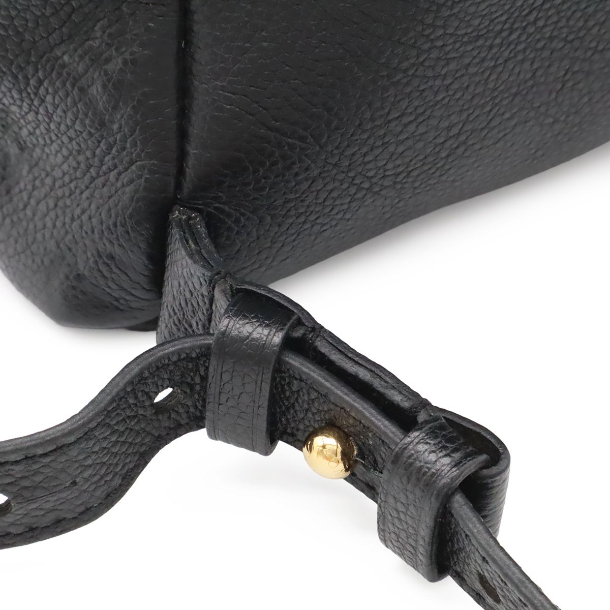 Louis Vuitton Monogram Empreinte Sorbonne Backpack Mini Noir Black — view 5