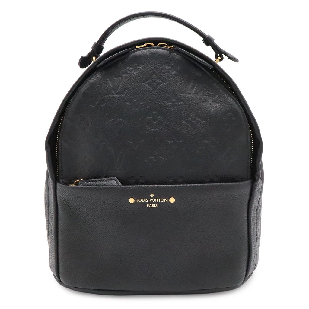 Louis Vuitton Monogram Empreinte Sorbonne Backpack Mini Noir Black