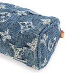 Louis Vuitton Monogram Denim Trousse Speedy PM Mini Pouch Case Blue — view 3