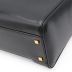 Saint Laurent Paris YSL Manhattan S Tote Leather Black Gold — view 3