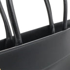 Saint Laurent Paris YSL Manhattan S Tote Leather Black Gold — view 6