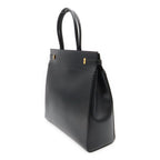 Saint Laurent Paris YSL Manhattan S Tote Leather Black Gold — view 2