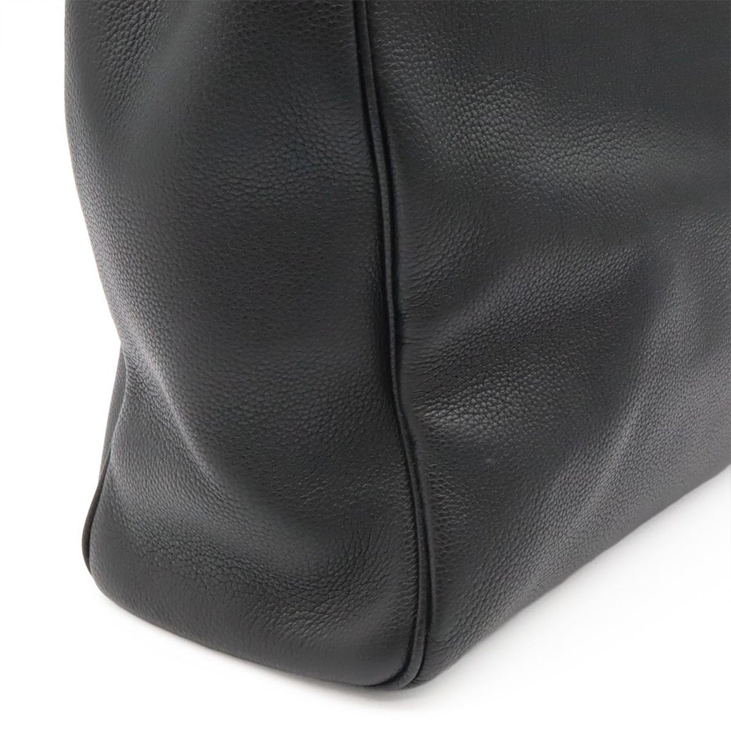 Saint Laurent Paris YSL Manhattan S Tote Leather Black Silver — view 8