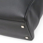 Saint Laurent Paris YSL Manhattan S Tote Leather Black Silver — view 3