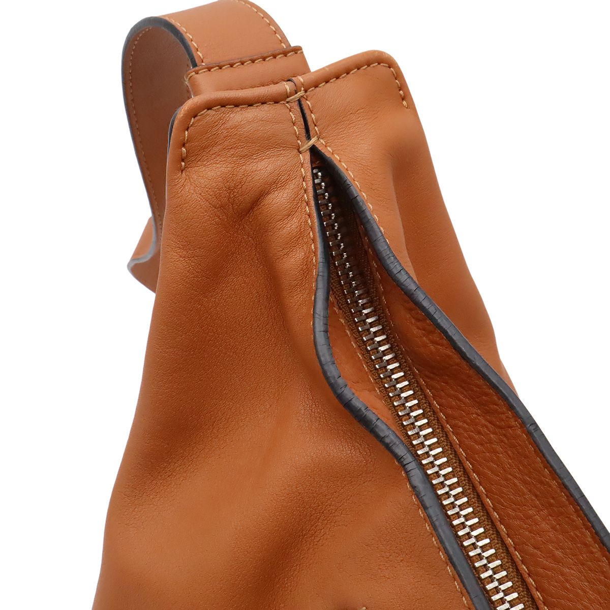 Loewe Anton Small Backpack Belt Bag Shoulder Leather Brown — view 6