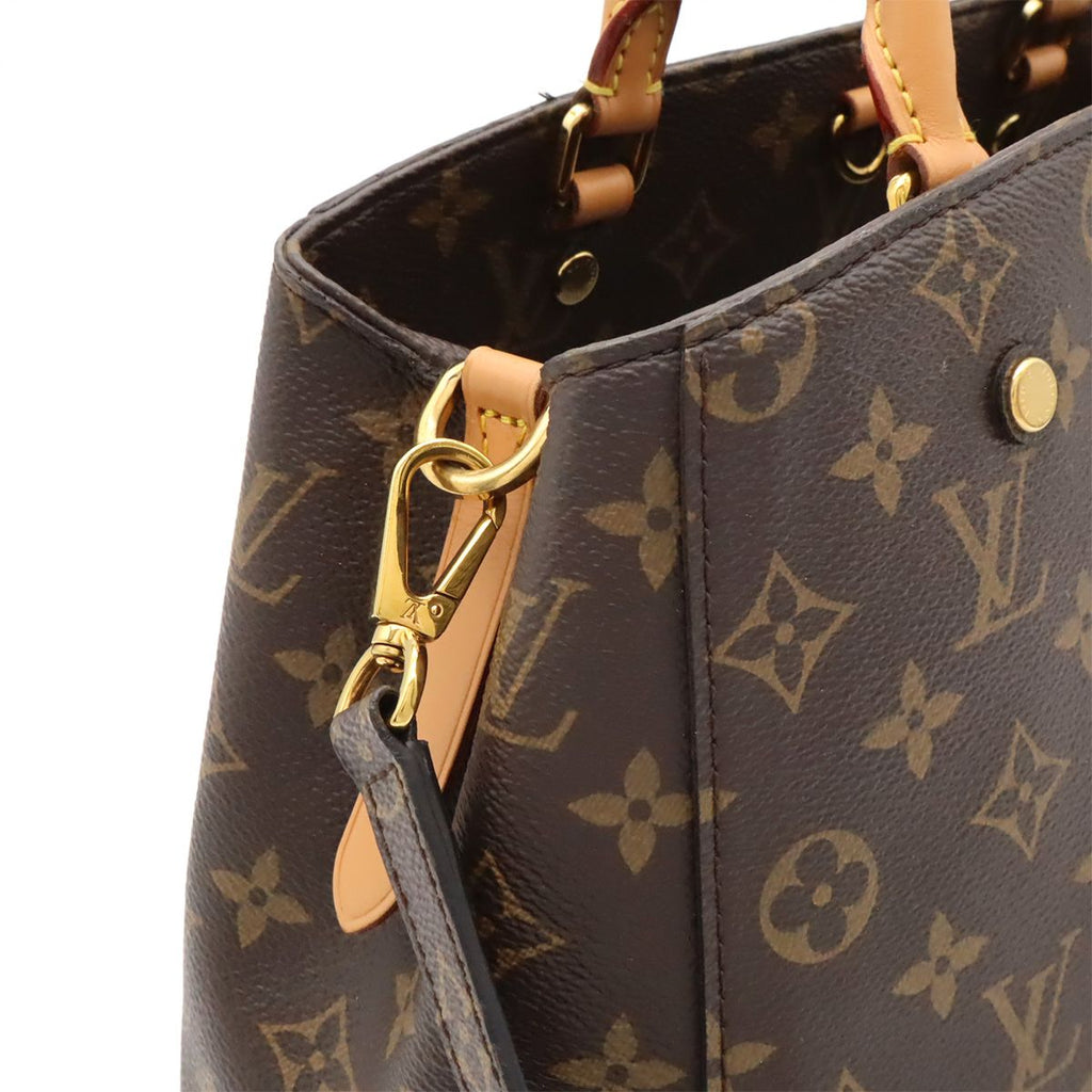 Louis Vuitton Monogram Montaigne MM 2-Way Shoulder — view 7