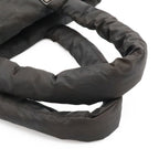 Chanel Coco Cocoon Tote MM Shoulder Bag Quilted Nylon Black — view 4