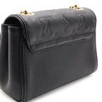 Louis Vuitton Monogram Empreinte Saint Germain BB Chain Shoulder Bag Noir Black — view 7