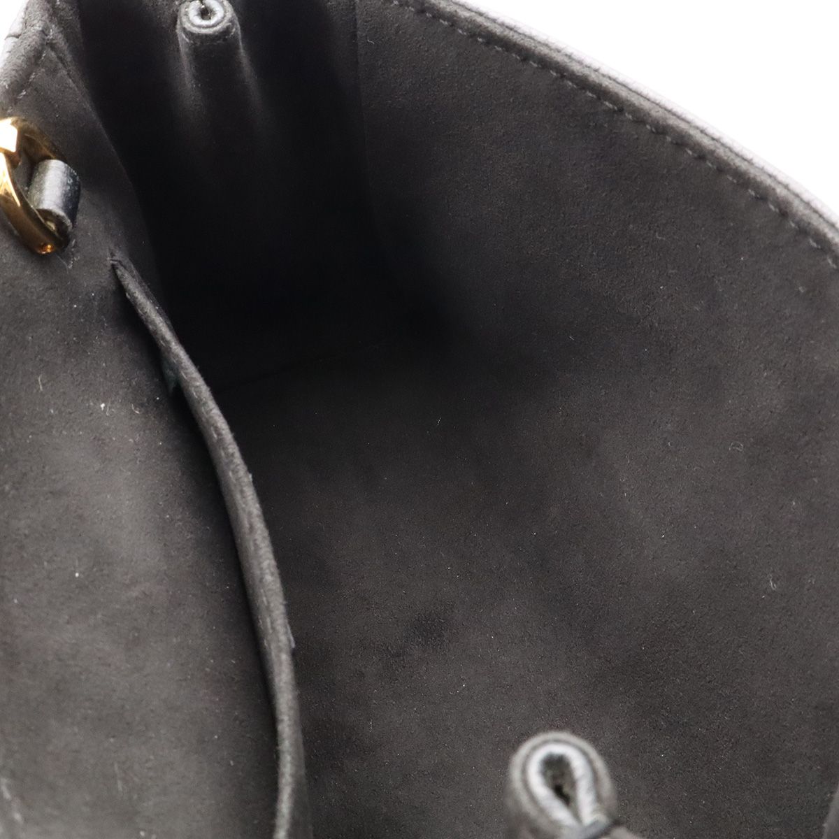 Louis Vuitton Monogram Empreinte Saint Germain BB Chain Shoulder Bag Noir Black — view 8