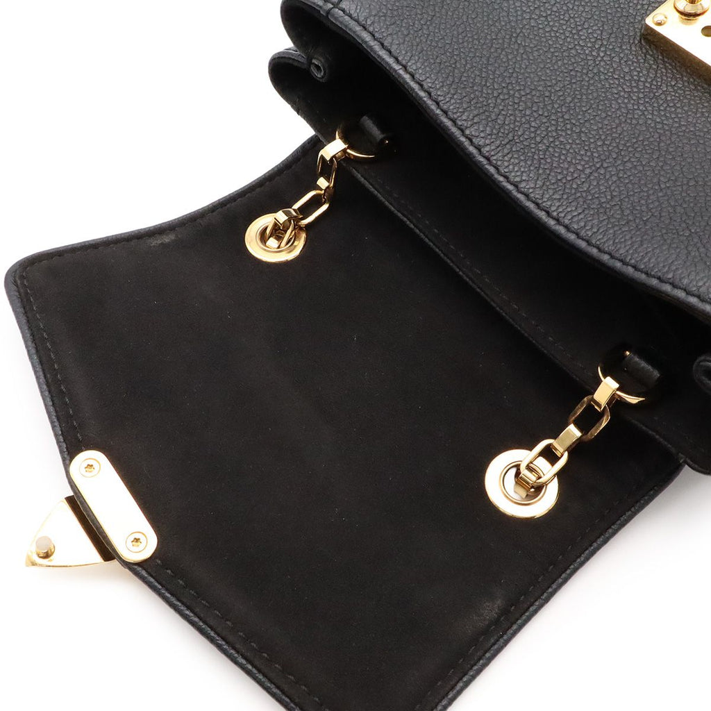 Louis Vuitton Monogram Empreinte Saint Germain BB Chain Shoulder Bag Noir Black — view 9