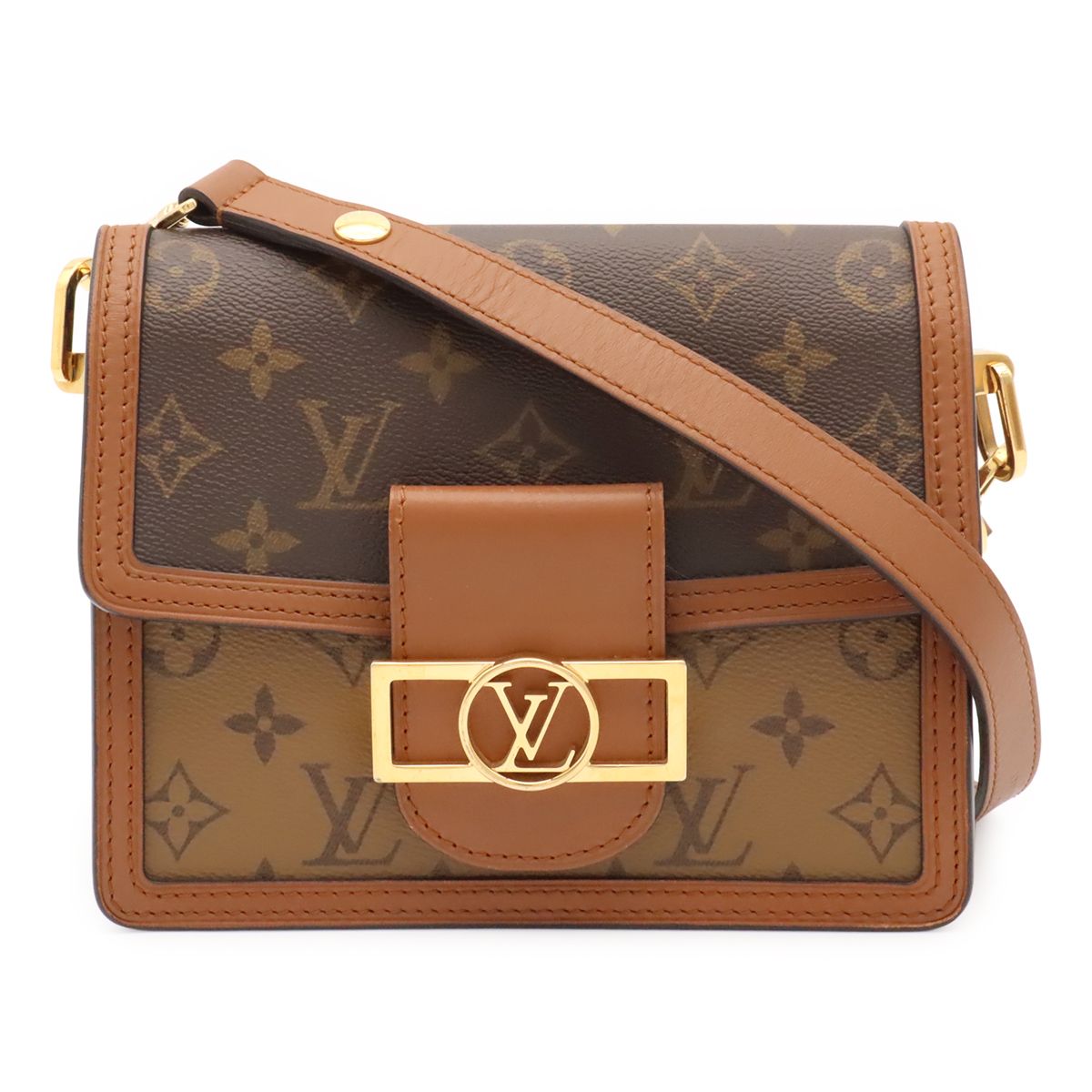 Louis Vuitton Monogram Reverse Dauphine MM Shoulder