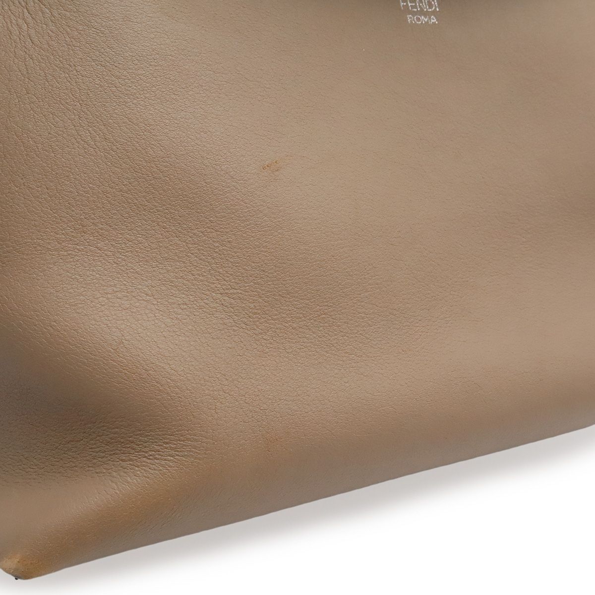 Fendi by the Way 2-Way Shoulder Bag Leather Gray Silver — view 9
