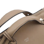 Fendi by the Way 2-Way Shoulder Bag Leather Gray Silver — view 5