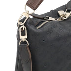 Louis Vuitton Mahina Selene PM 2-Way Shoulder Bag Noir Black Gold — view 4