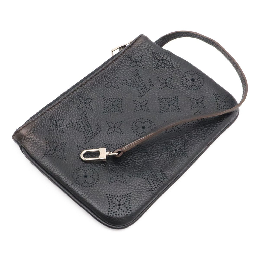 Louis Vuitton Mahina Selene PM 2-Way Shoulder Bag Noir Black Gold — view 9