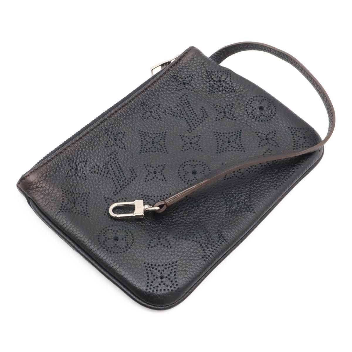 Louis Vuitton Mahina Selene PM 2-Way Shoulder Bag Noir Black Gold — view 9