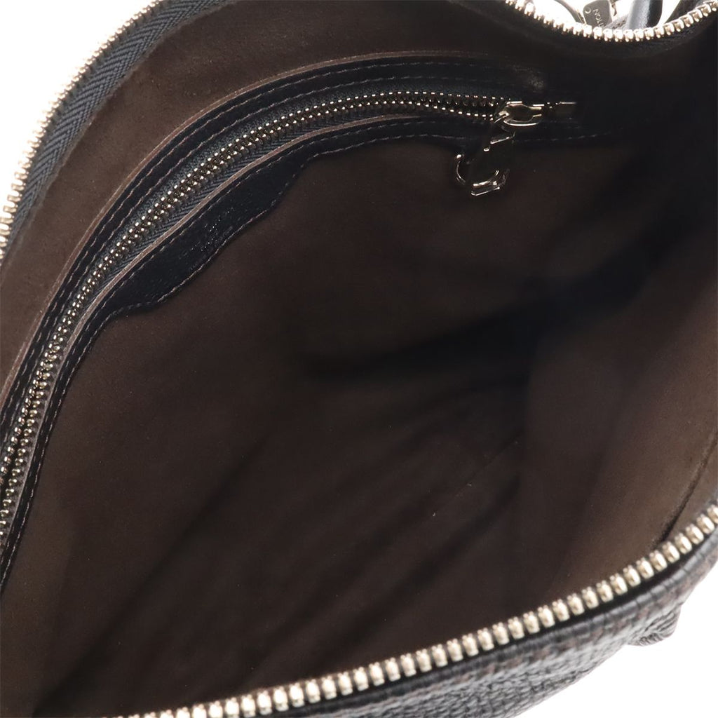 Louis Vuitton Mahina Selene PM 2-Way Shoulder Bag Noir Black Gold — view 8