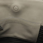 Prada Saffiano Tote 2-Way Shoulder Bag Crossbody Leather Gray Gold — view 7