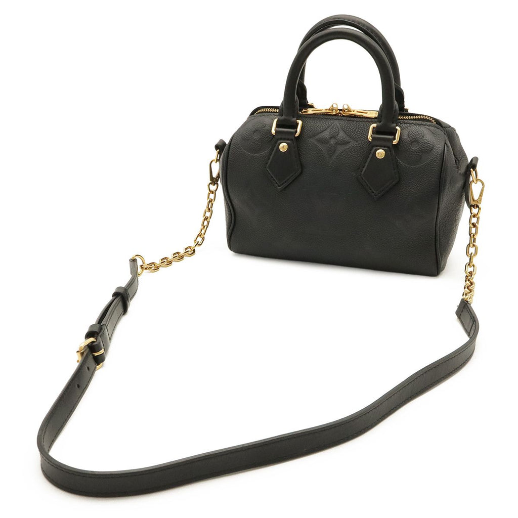 Louis Vuitton Monogram Empreinte Speedy Bandouliere 20 2-Way Shoulder Bag Noir — view 2