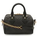 Louis Vuitton Monogram Empreinte Speedy Bandouliere 20 2-Way Shoulder Bag Noir