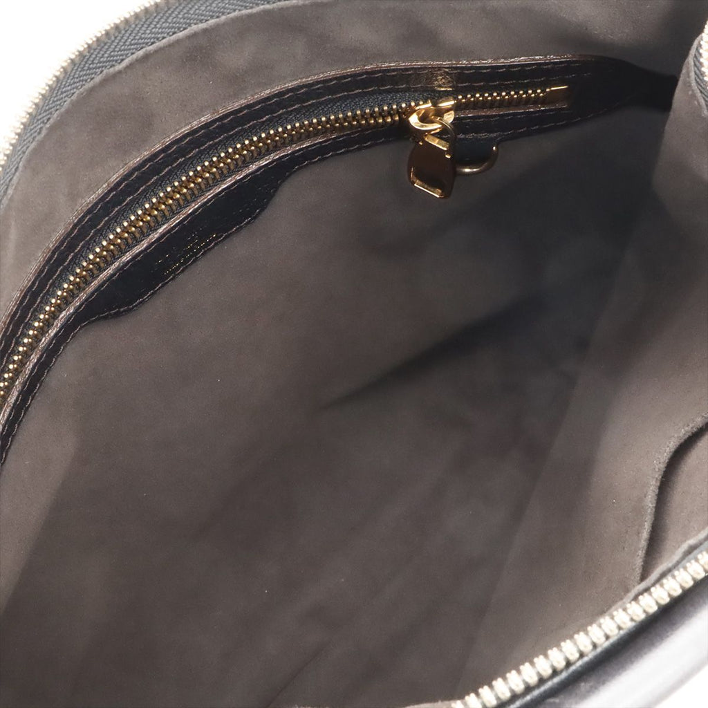 Louis Vuitton Mahina Selene PM 2-Way Shoulder Bag Noir Black Gold — view 8