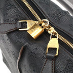 Louis Vuitton Mahina Selene PM 2-Way Shoulder Bag Noir Black Gold — view 7